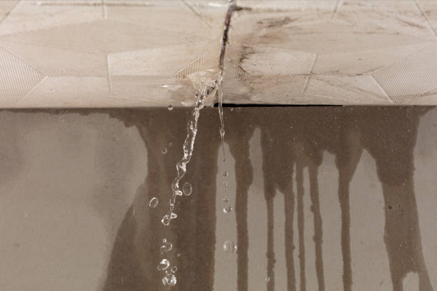 Professional Sewage Cleanup technician working in Wixom, MI
